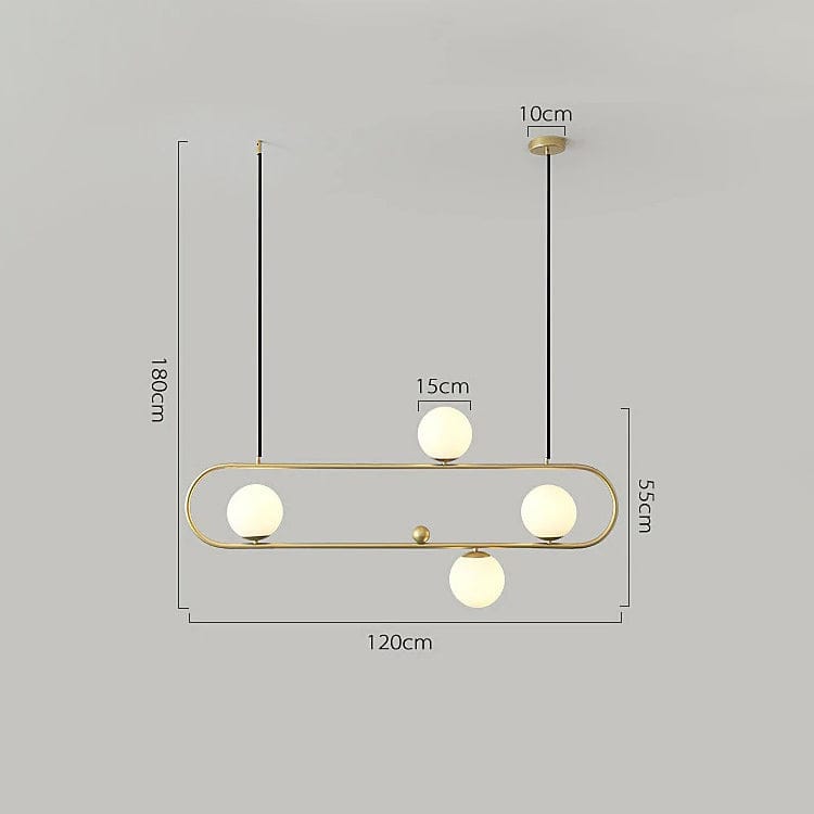 Luxury Gold Metal Chandelier: The Opulent Luminary - Illuminate Your Space with Glamour Ray