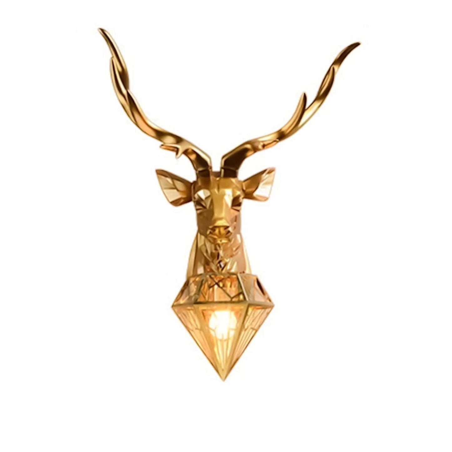 Regal Stag Wall Light - Illuminate Your Space with Glamour Ray