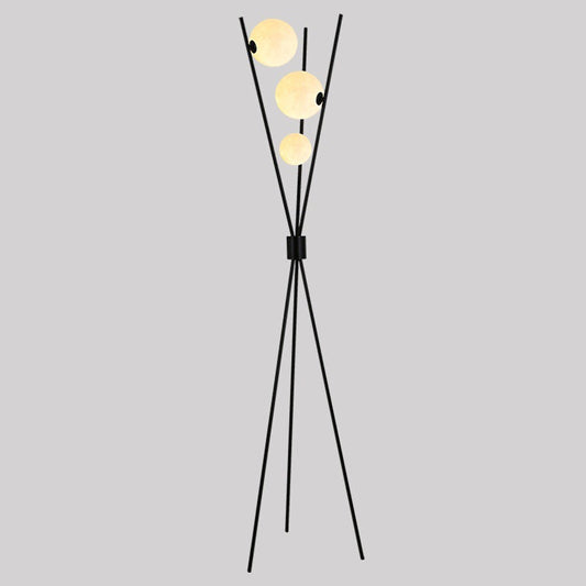 Glamour Ray Classic Design Swing Arm Floor Lamp - Flexible Illumination for Reading, E26/27 LED Compatible, Timeless Decor for Bedroom and Office