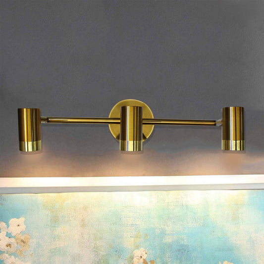 Glamour Ray Black and Gold Wall Light: Timeless Elegance for Precision Illumination