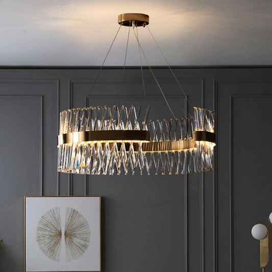 Glamour Ray Contemporary Chandelier: Elevate Your Space with Modern Elegance and Durability