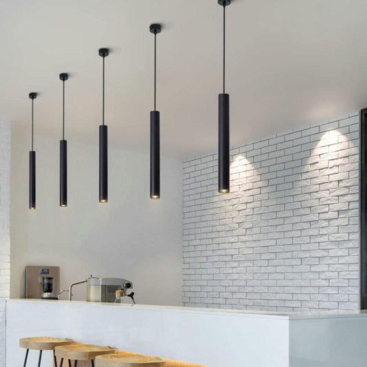 Glamour Ray Era Ringo Cylinder Tube LED Pendant Light: Modern Elegance and Functional Illumination for Stylish Interiors