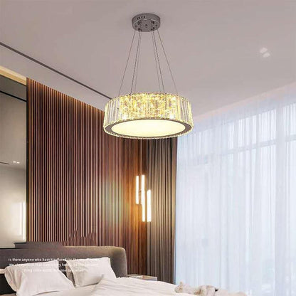 ANKUR IVY CRYSTAL LED CHANDELIER ROUND - Ankur Lighting