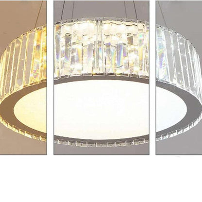 Glamour Ray LUXE VISTA LED CRYSTAL CHANDELIER ROUND: Timeless Elegance and Modern Brilliance in One