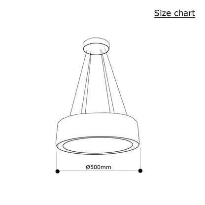 Glamour Ray LUXE VISTA LED CRYSTAL CHANDELIER ROUND: Timeless Elegance and Modern Brilliance in One