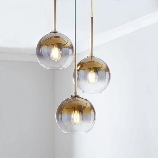 Glamour Ray MODERN SPHERE LED Pendant Light: Futuristic Elegance for Stylish Ambiance in Contemporary Spaces