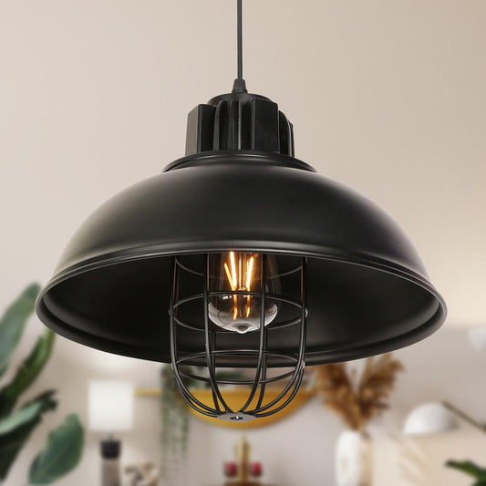 Glamour Ray MODERN CRAFTSMAN Cage Hanging Light: Striking Elegance for Bold Interiors