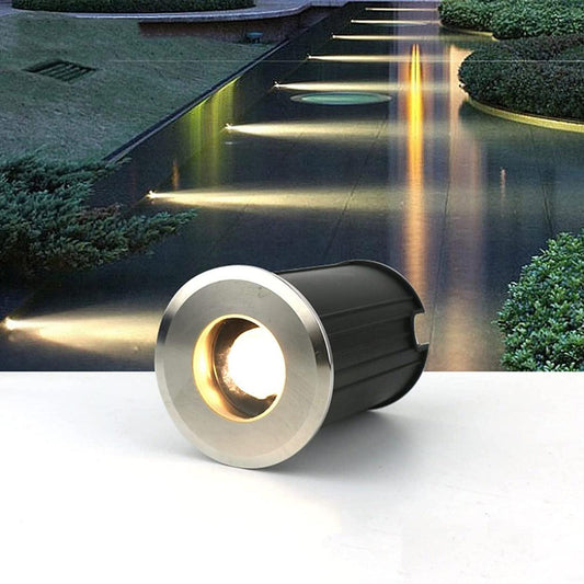 Glamour Ray LUXE PETAL In-Ground Burial Light: Compact Elegance for Versatile Outdoor Illumination